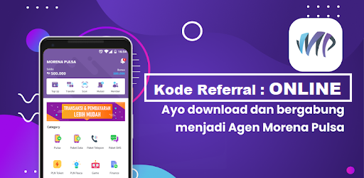 Kode Referral Morena Pulsa ONLINE